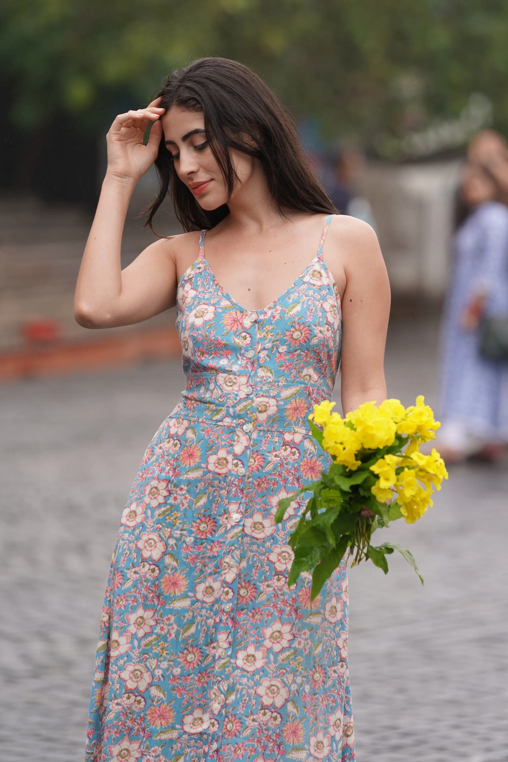 Sunshine Cotton Maxi Dress
